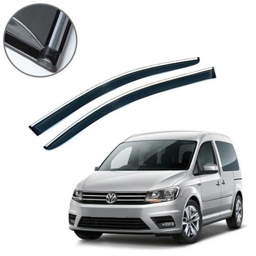 Volkswagen Caddy Krom Çıtalı Cam Rüzgarlığı 2003-2020