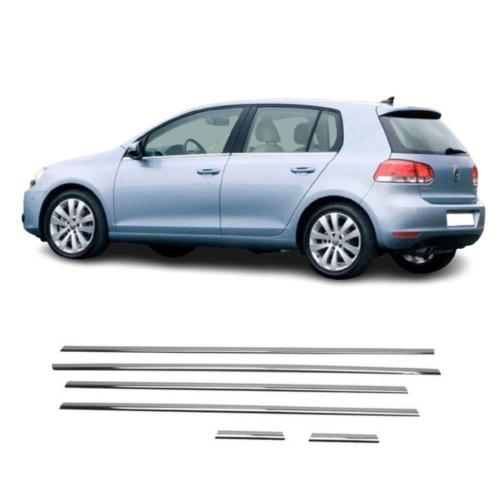 Volkswagen Golf 6 Krom Cam Çıtası 2009-2013 (6 Parça)