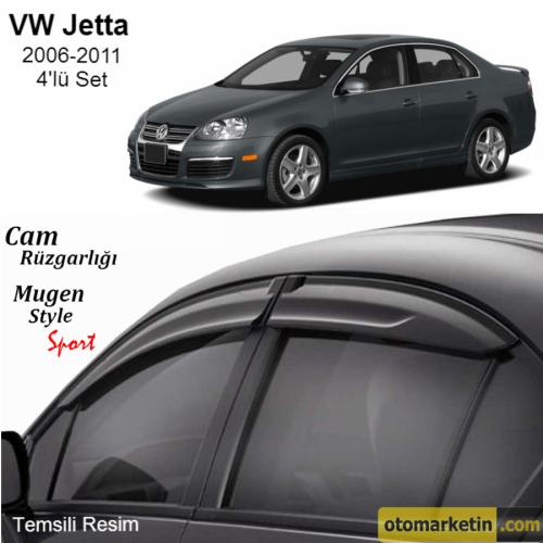 Volkswagen Jetta Mugen Cam Rüzgarlığı 2006-2011