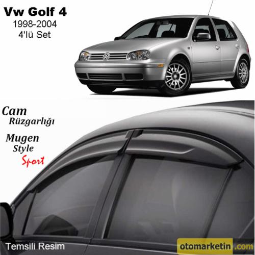 Volkswagen Golf 4 Mugen Cam Rüzgarlığı 98/04