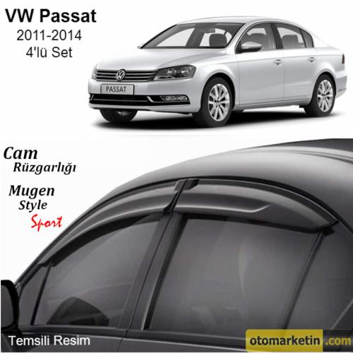 Volkswagen Passat Mugen Cam Rüzgarlığı 2011-2014