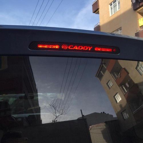 Vw Caddy Karbon Arka Fren Stop Lambası Sticker 2015-2020