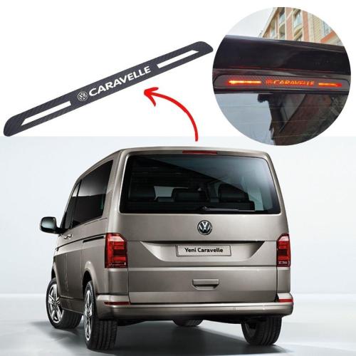 Vw Caravelle Karbon Arka Fren Stop Lambası Sticker 2015-2020