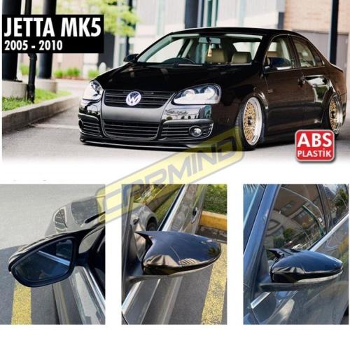 Vw Jetta MK5 Batman Yarasa Ayna Kapağı Piano Black 2005-2010