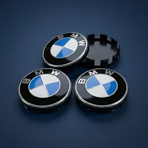 Bmw Çelik Jant Göbek Arması 65-68mm (4 Adet)