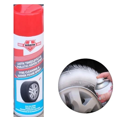Börfh Lastik Parlatıcı Köpük Sprey 500ml