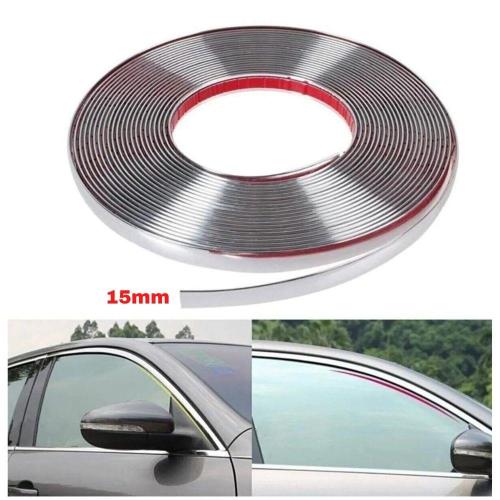 Carmind 15mm Dekoratif Nikelajlı Şerit Çıta 2 metre