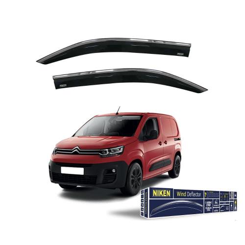 Citroen Berlingo Krom Çıtalı Cam Rüzgarlığı 2018-2025 (2 li)