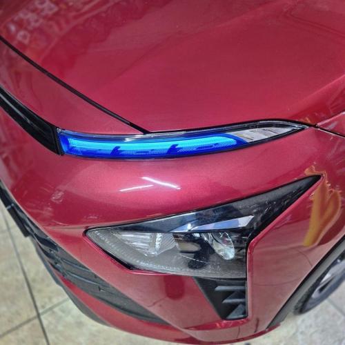 Hyundai Bayon Gündüz Farı Sticker Seti Mavi 2021-2024