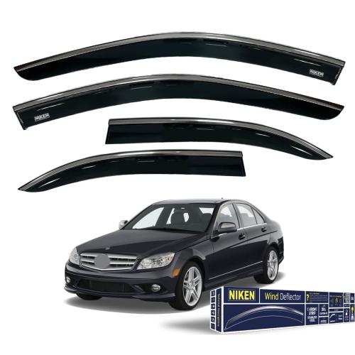 Mercedes C Serisi W204 Krom Çıtalı Cam Rüzgarlığı 2008-2014