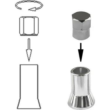 Nikelaj Sibop Kapağı Krom Kaplama