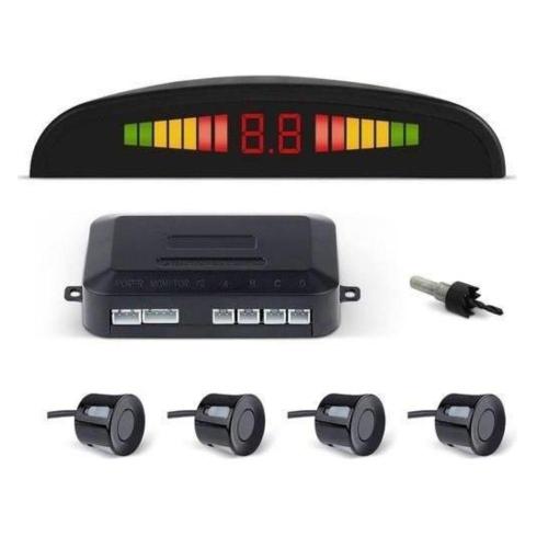 Niken Led Ekranlı ve Ses İkazlı Park Sensörü Siyah