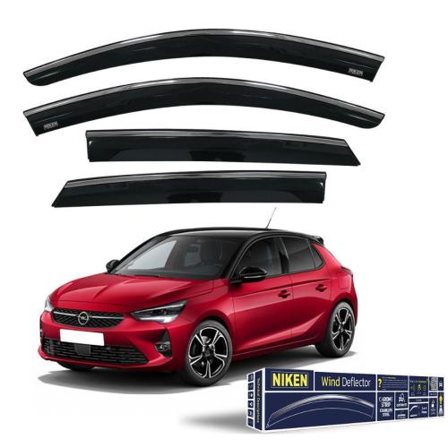Opel Corsa F Krom Çıtalı Cam Rüzgarlığı 2022-