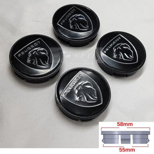 Peugeot Yeni Logo Jant Göbek Arması 55-58mm