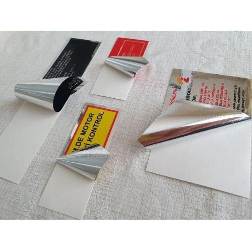 Tofaş Fabrikasyon Etiket Seti Ruhsat Kabı