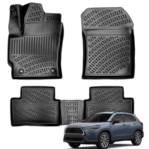 Toyota Corolla Cross 3D Havuzlu Paspas 2022-